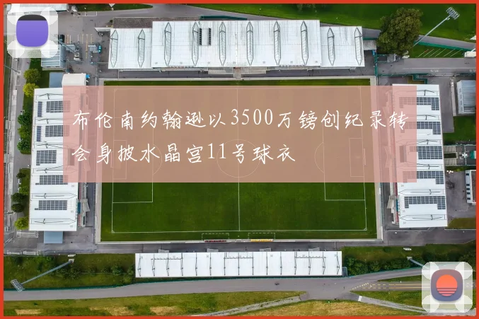 布伦南约翰逊以3500万镑创纪录转会身披水晶宫11号球衣